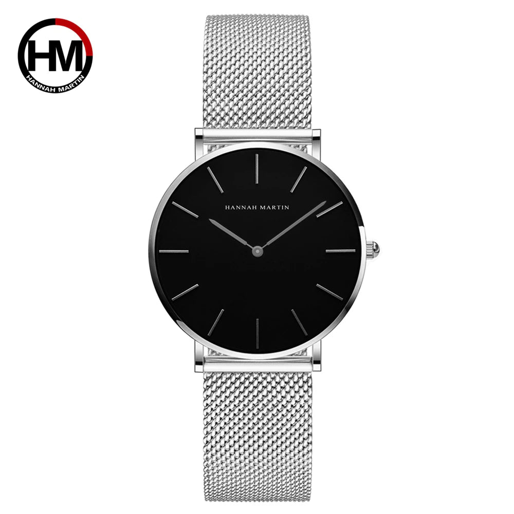 Women Watch Top Brand Rose Gold Waterproof Fashionable Nordic Minimalist Ladies Watches