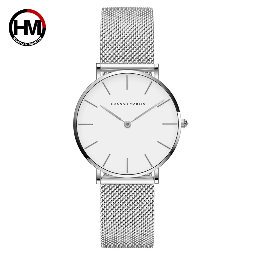 Women Watch Top Brand Rose Gold Waterproof Fashionable Nordic Minimalist Ladies Watches